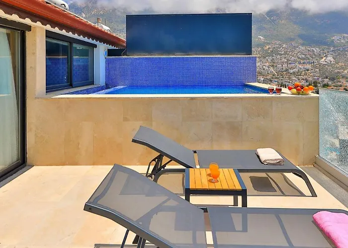 Apartmán Seaview Luxury Apartment - Private Pool Kalkan