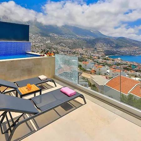 Seaview Luxury Apartment - Private Pool Apartment Kalkan