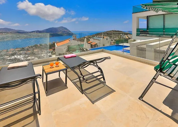 Seaview Luxury Apartment - Private Pool Kalkan