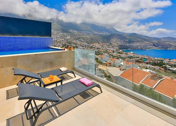 Seaview Luxury Apartment - Private Pool Apartment Kalkan